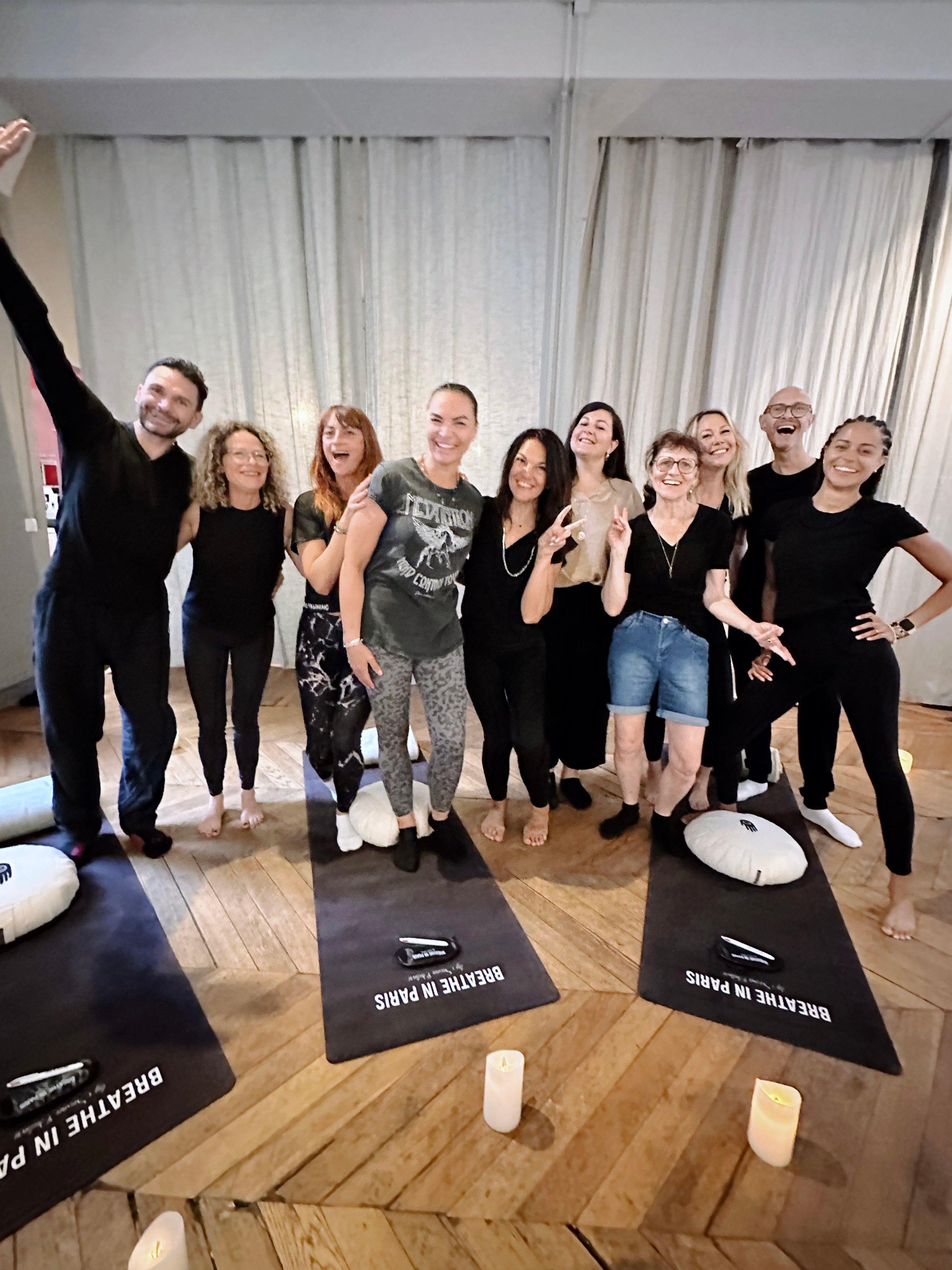 Formation de facilitateur Breathwork - Méthode Breathe in Paris (170h)