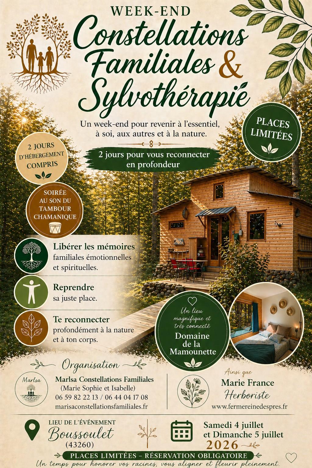 Week-End Constellations Familiales et Médecine de la Forêt