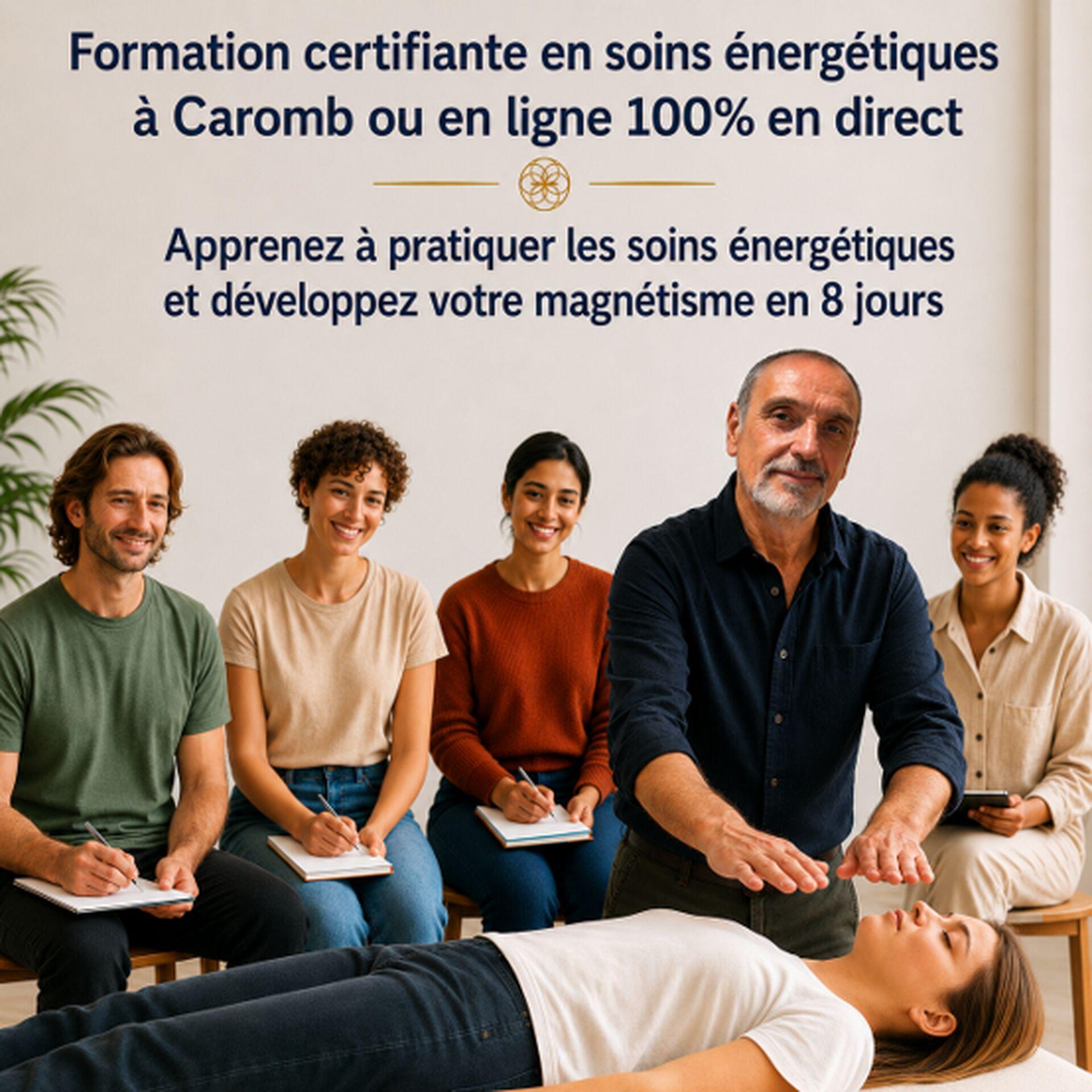 Formation certifiante en soins énergétiques (psycho-énergéticien)