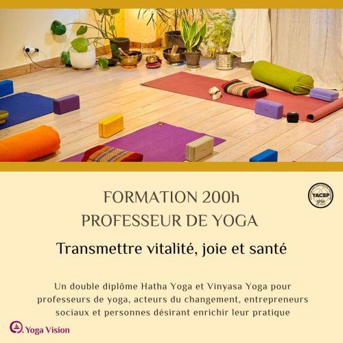 Formation Professeur de Yoga 200h — Hatha & Vinyasa (RYT 200) — Format…