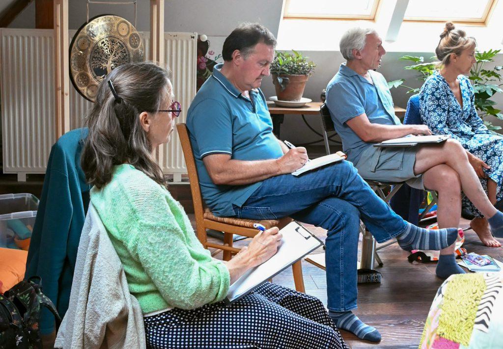 Formation constellations aux baguettes coudées — « Cèdre » — Suisse