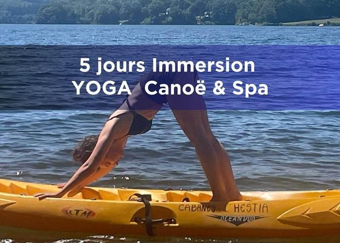 Immersion Yoga & Canoë (5 jours)