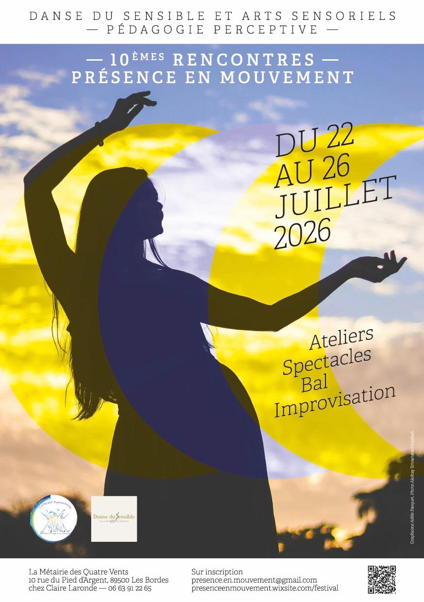Présence en Mouvement — Danse du Sensible (10e édition)