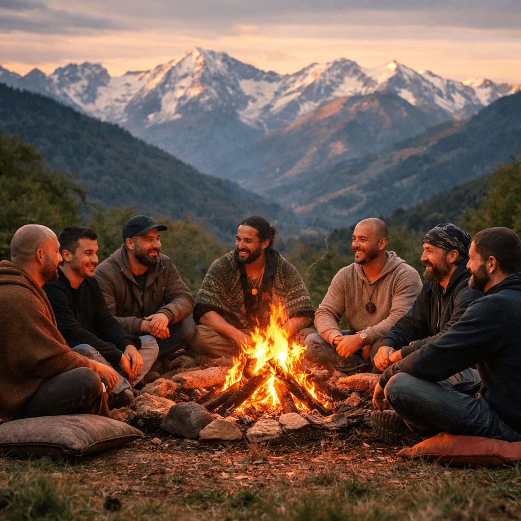Week-end entre hommes : FRATERNITÉ, la force du lien, au cœur de la nature