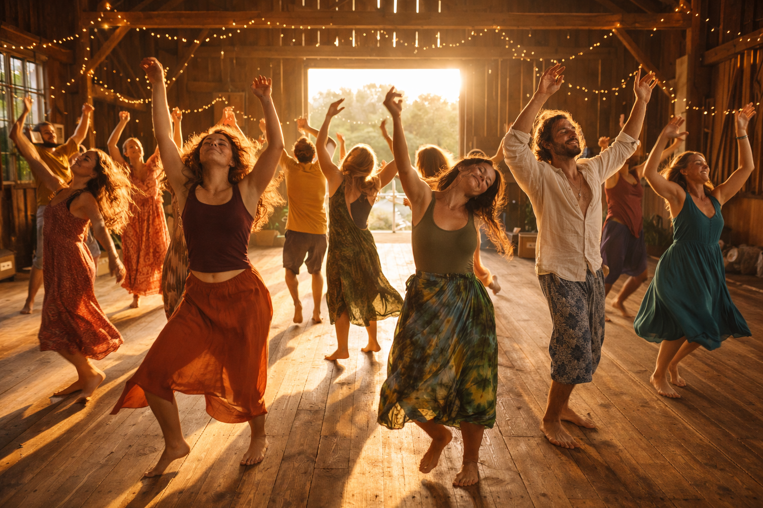 Méditation au lever du soleil